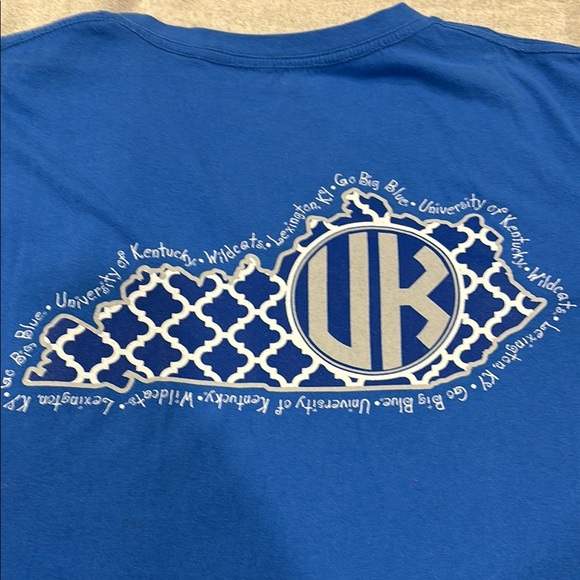 Blue V-Neck t-Shirt - Picture 5 of 5